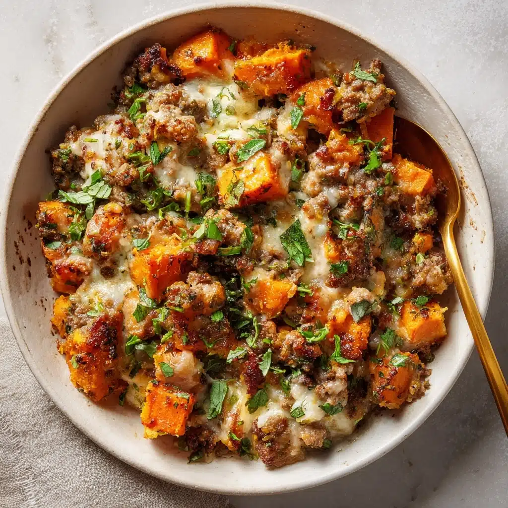 Ground Turkey Sweet Potato Bake Recipe
