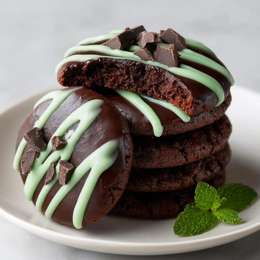 Chocolate Mint Cookies Recipe - Recipe Image