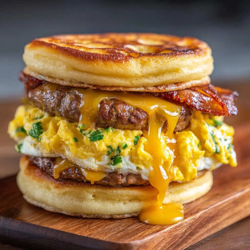 Homemade McGriddle Breakfast Sandwiches Recipe - Recipe Image