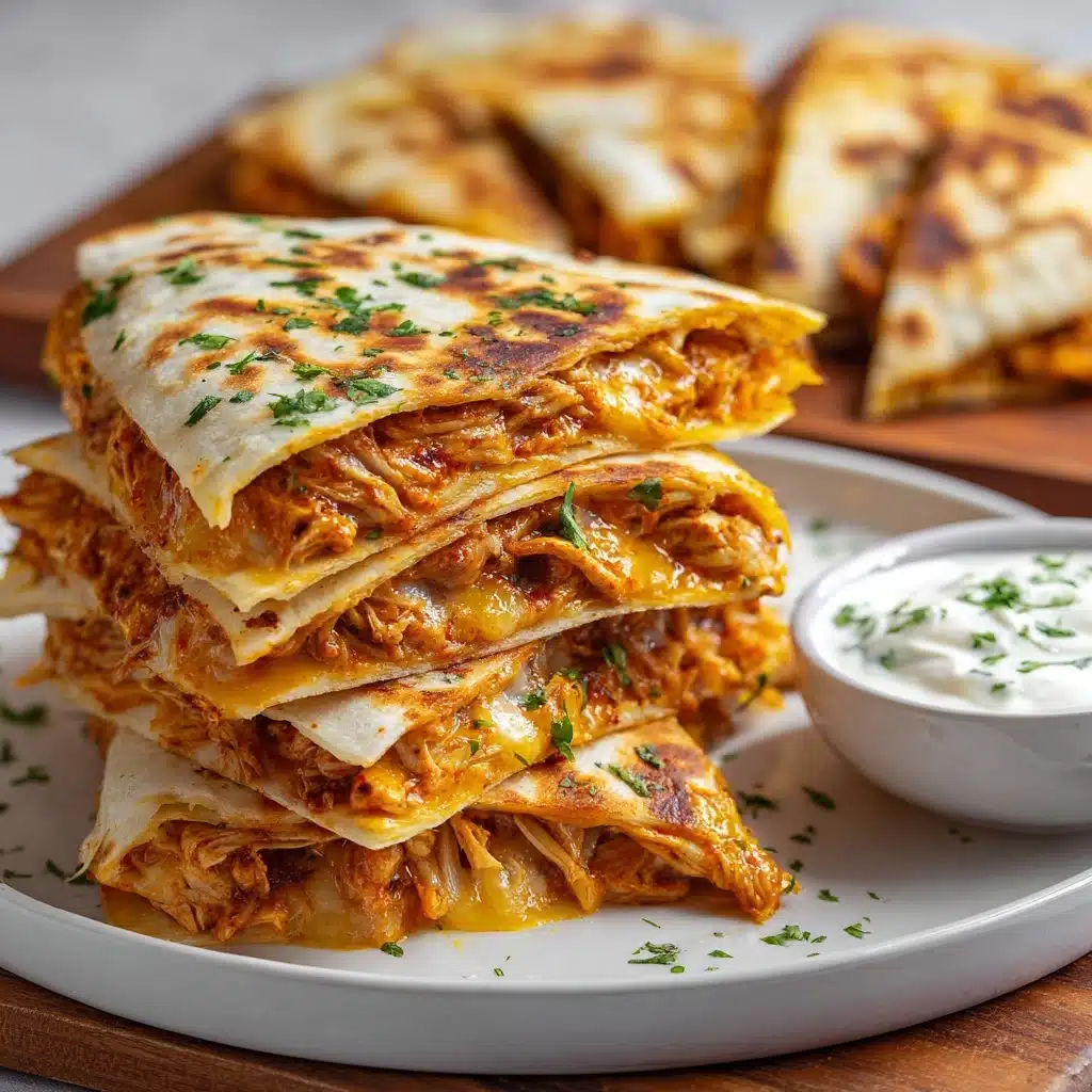 Buffalo Chicken Quesadillas Recipe - Recipe Image