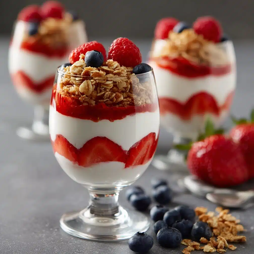Fruity Yogurt Parfaits Recipe - Recipe Image