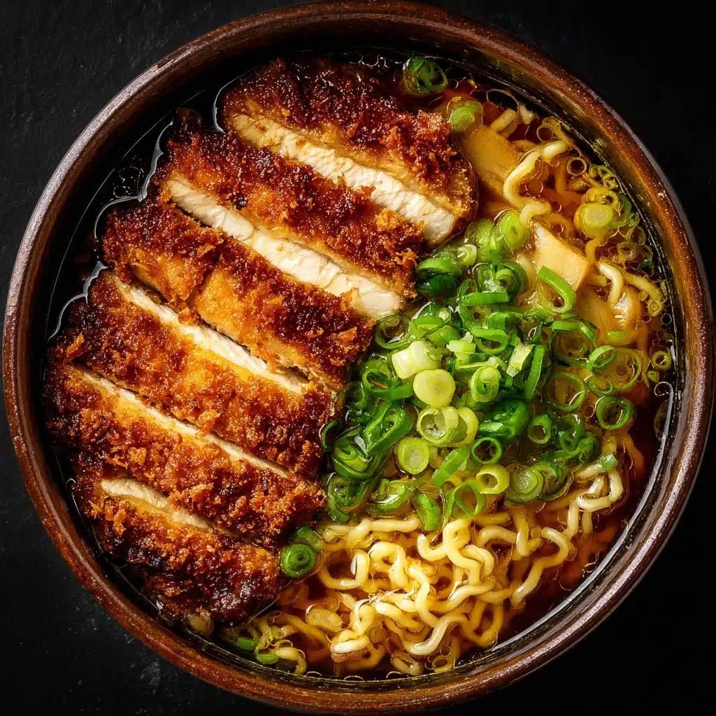 Miso Ramen with Chicken Katsu Recipe