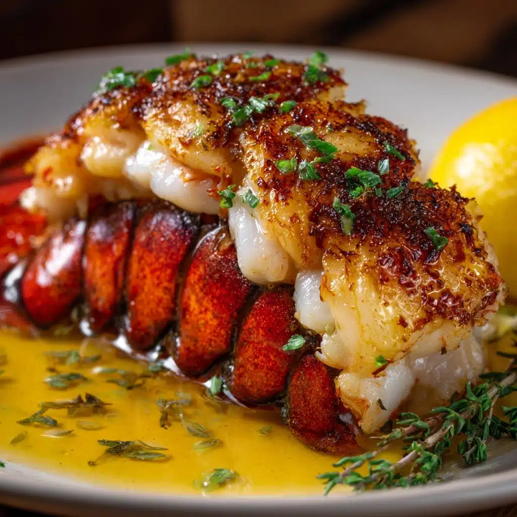 Butter Poached Lobster Tails Recipe - Recipe Image