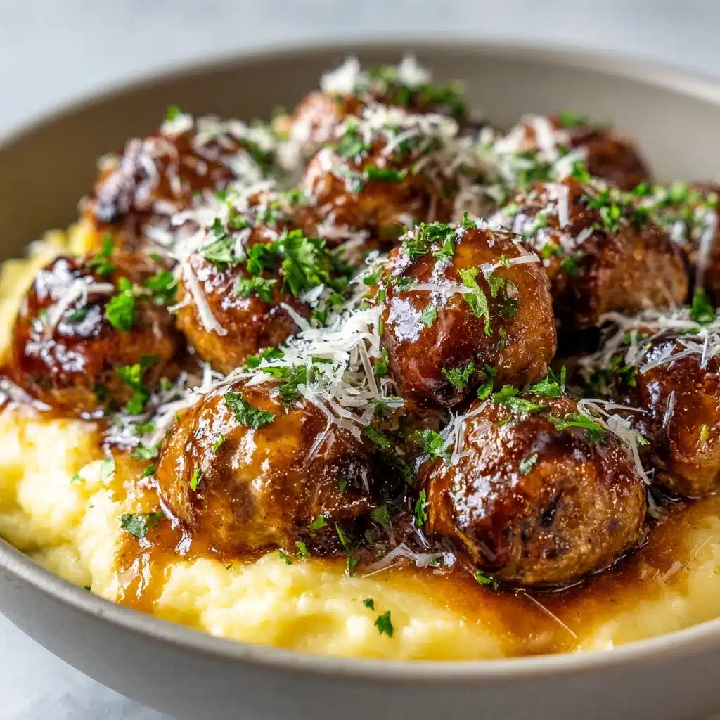 Crock Pot French Onion Meatballs Recipe