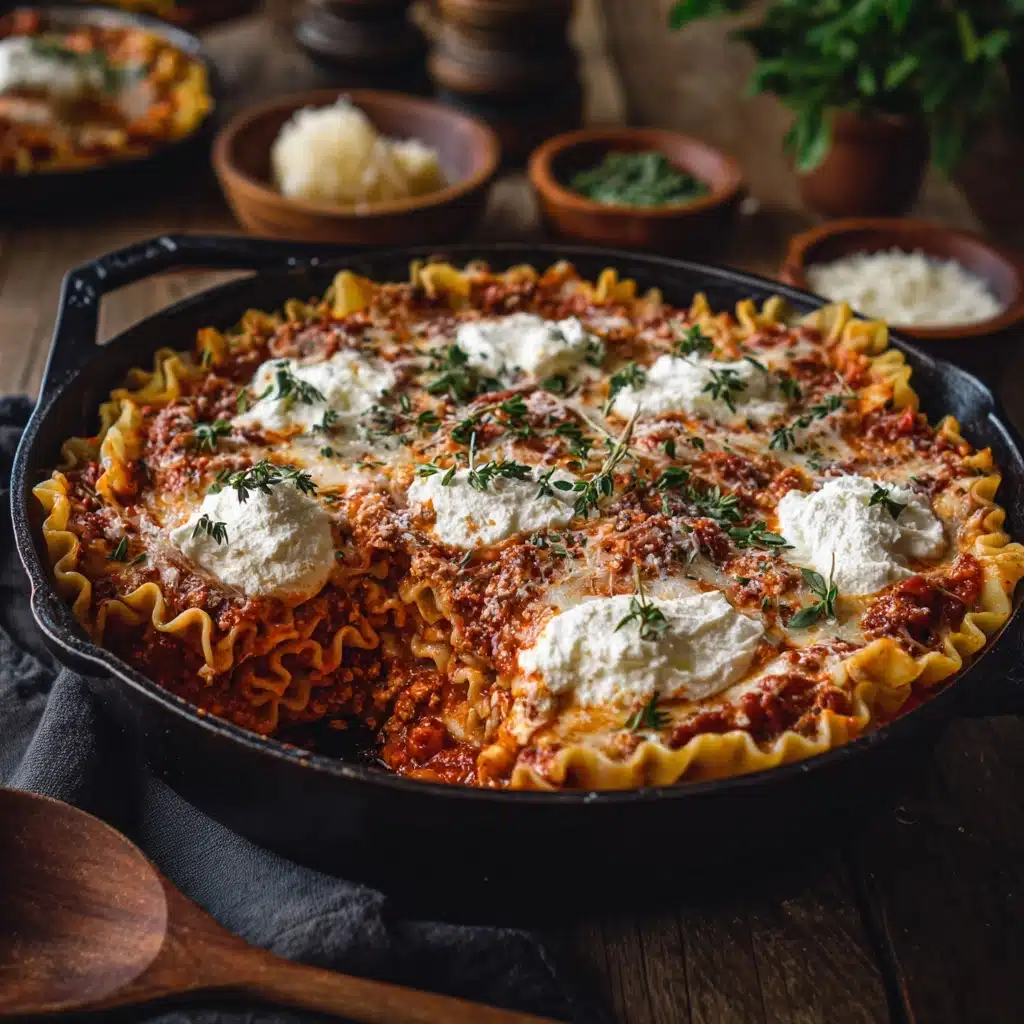 Skillet Pesto Cheese Lasagna Roll Ups Recipe - Recipe Image