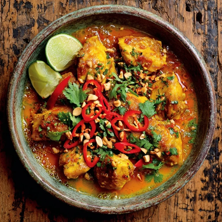 Spicy Thai Peanut Chicken Recipe