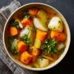 Cleansing Winter Vegetable Miso Soup Recipe