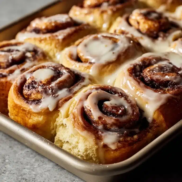 Easy Homemade Cinnamon Rolls Recipe