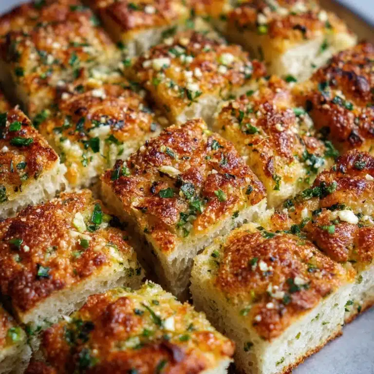 Garlic Parmesan Focaccia Recipe