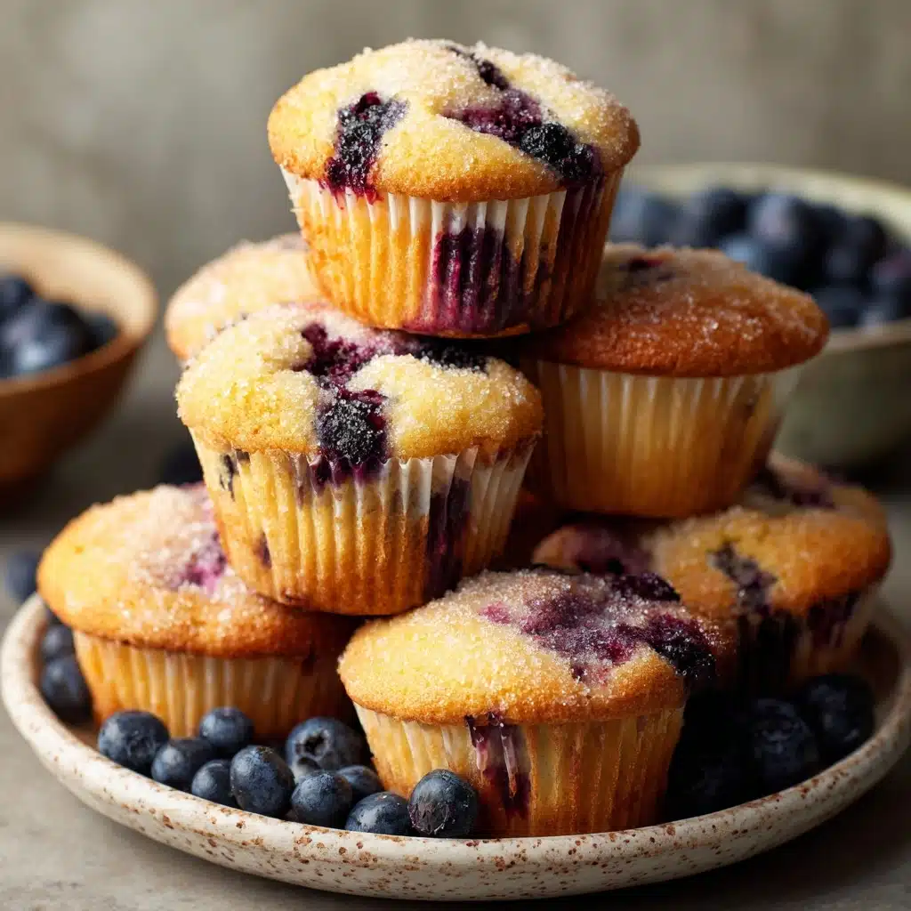 Vanilla Blueberry Protein Muffins Recipe - Recipe Image