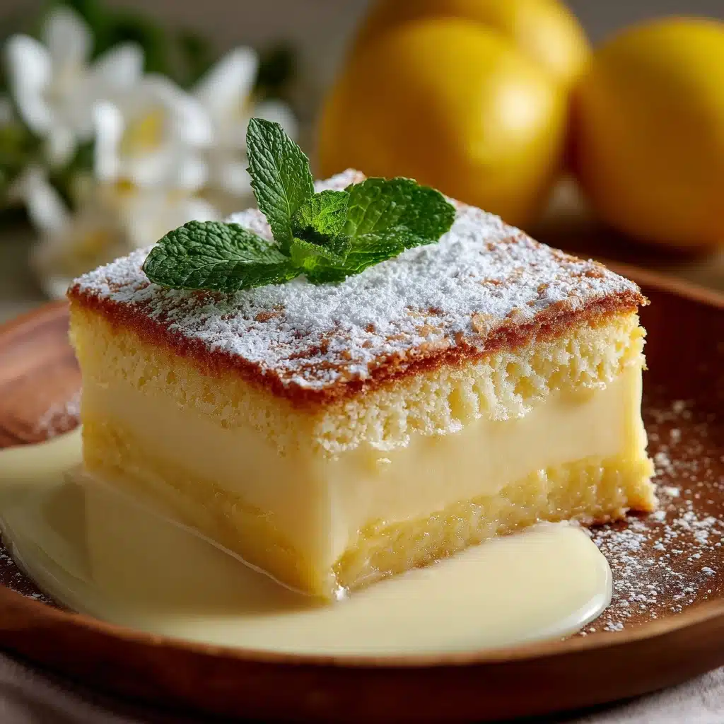 Lemon Custard Cake Recipe - Recipe Image