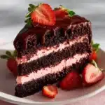 Strawberry Chocolate Cake Recipe