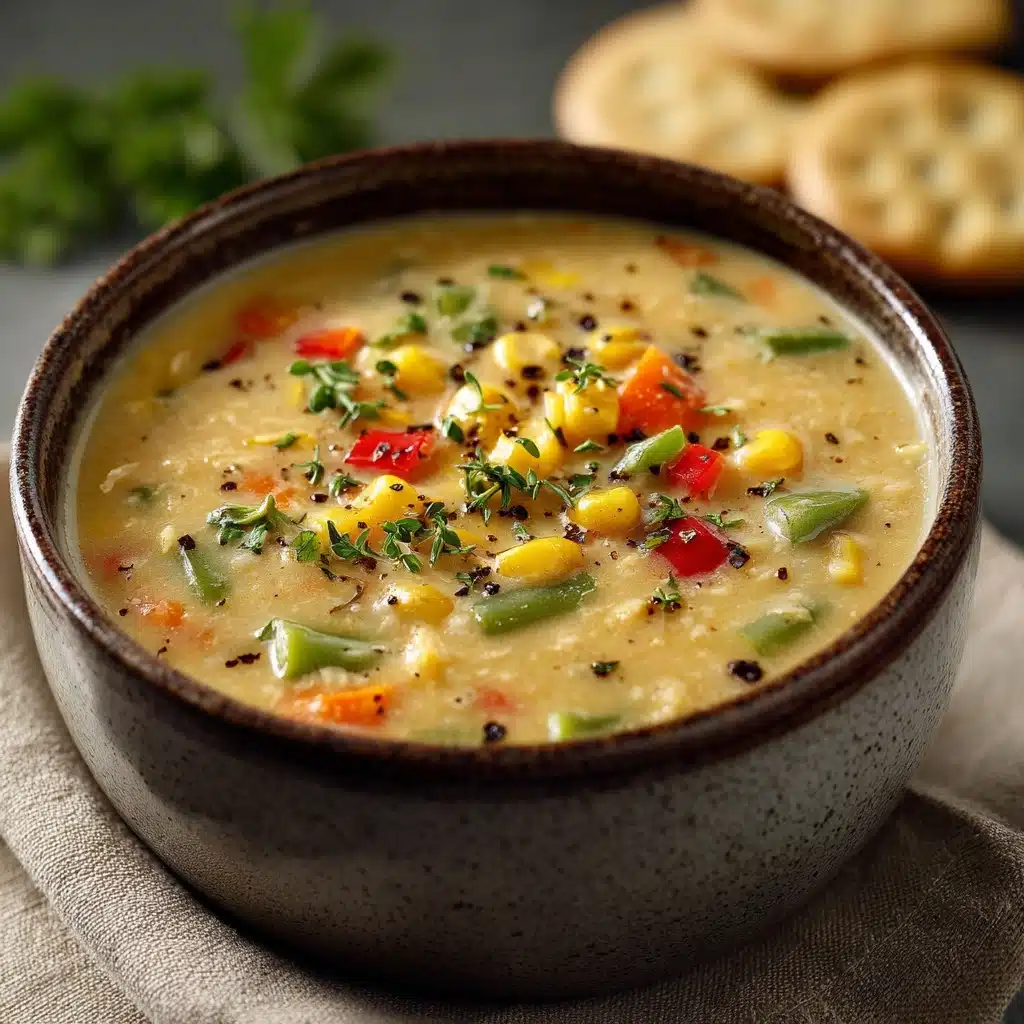 Roasted Poblano Corn Chowder Recipe - Recipe Image