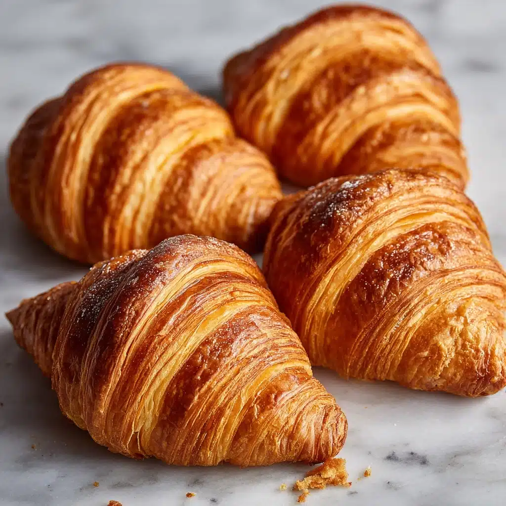 Homemade Flaky Croissants Recipe
