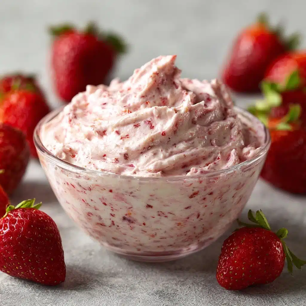 Fresh Strawberry Cream Cheese Frosting Recipe - Recipe Image