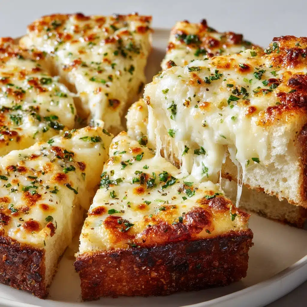 Baked Garlic Bread Dip Recipe