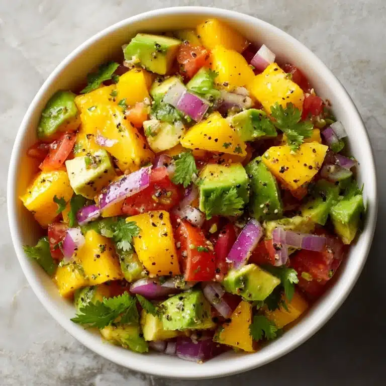 Mango Avocado Salad Recipe