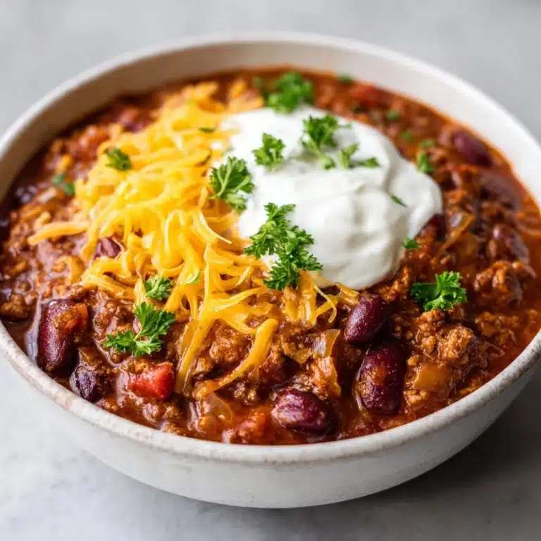 Ground Turkey Chili Recipe