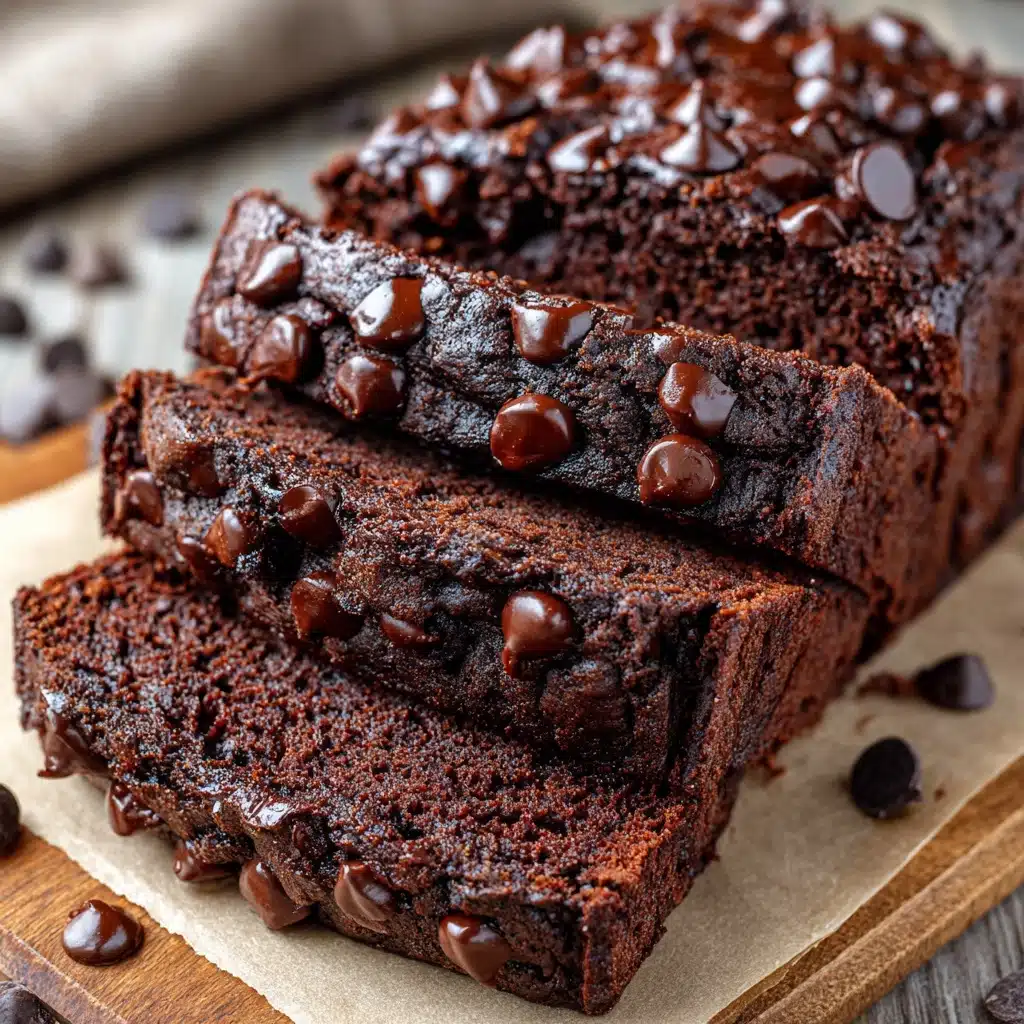 Fudgy Brownie Bread Recipe - Recipe Image