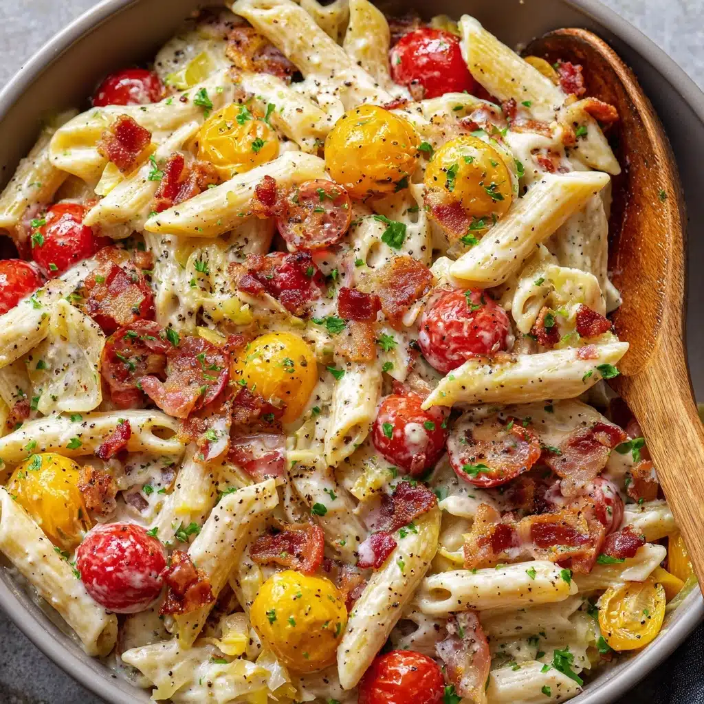 Chicken Club Pasta Salad Recipe - Recipe Image