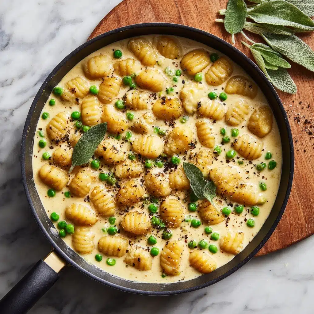 Gnocchi with Cream Sauce Recipe - Recipe Image