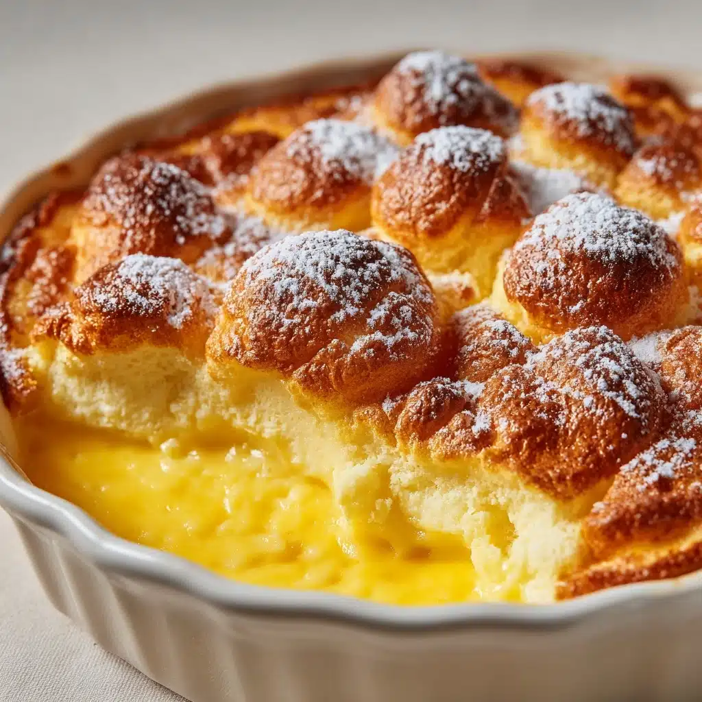 Magic Lemon Cobbler Recipe - Recipe Image
