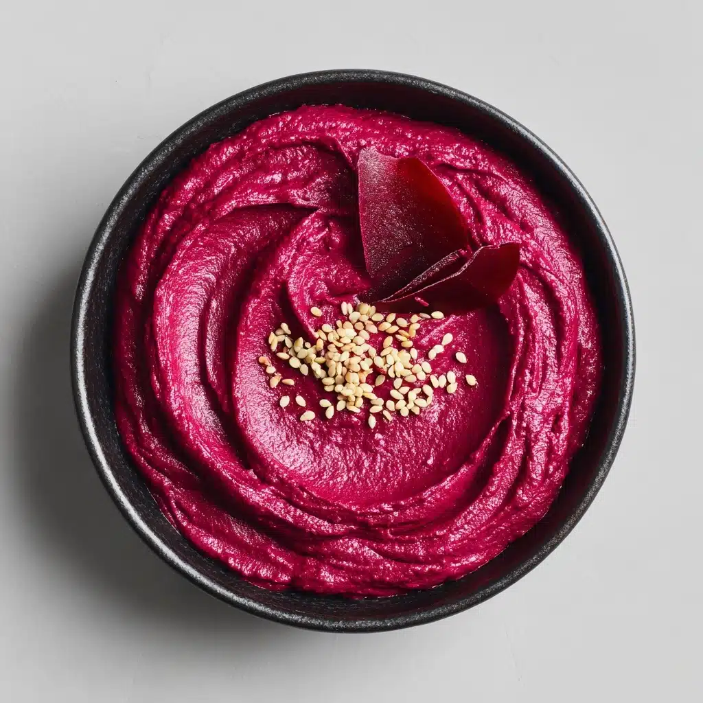 Roasted Beetroot Hummus Recipe