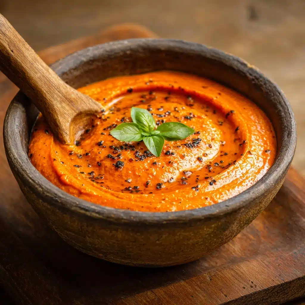 Roasted Red Pepper Dip Recipe - Recipe Image