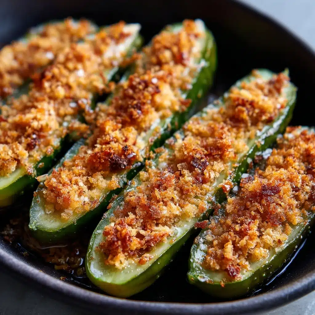 Air Fryer Stuffed Pickles Recipe - Recipe Image