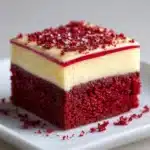 Homemade Red Velvet Brownie Dippers Recipe