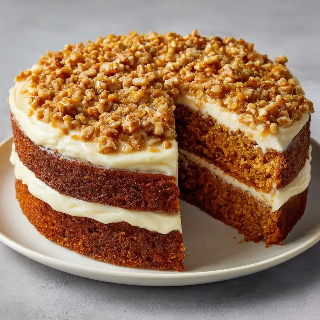 Carrot Walnut Cake Recipe - Recipe Image