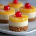 Mini Pineapple Upside-down Cheesecakes Recipe
