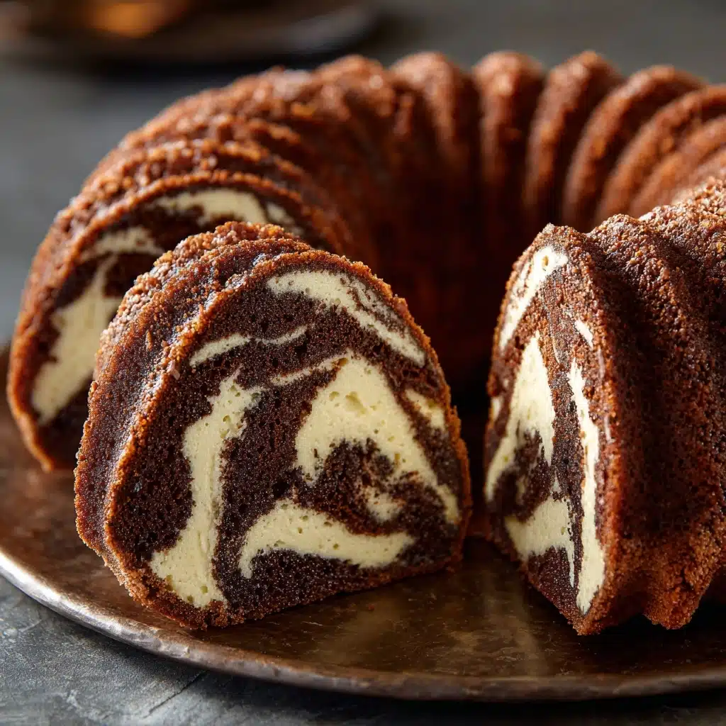 Double Chocolate Ricotta Marble Cake Recipe - Recipe Image