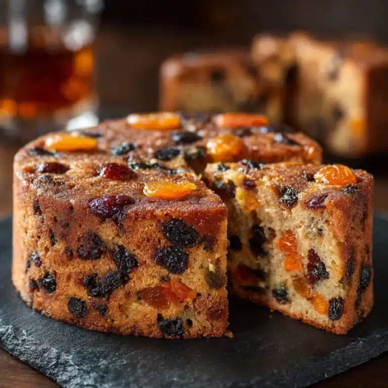 Homemade Fruit Cake Recipe
