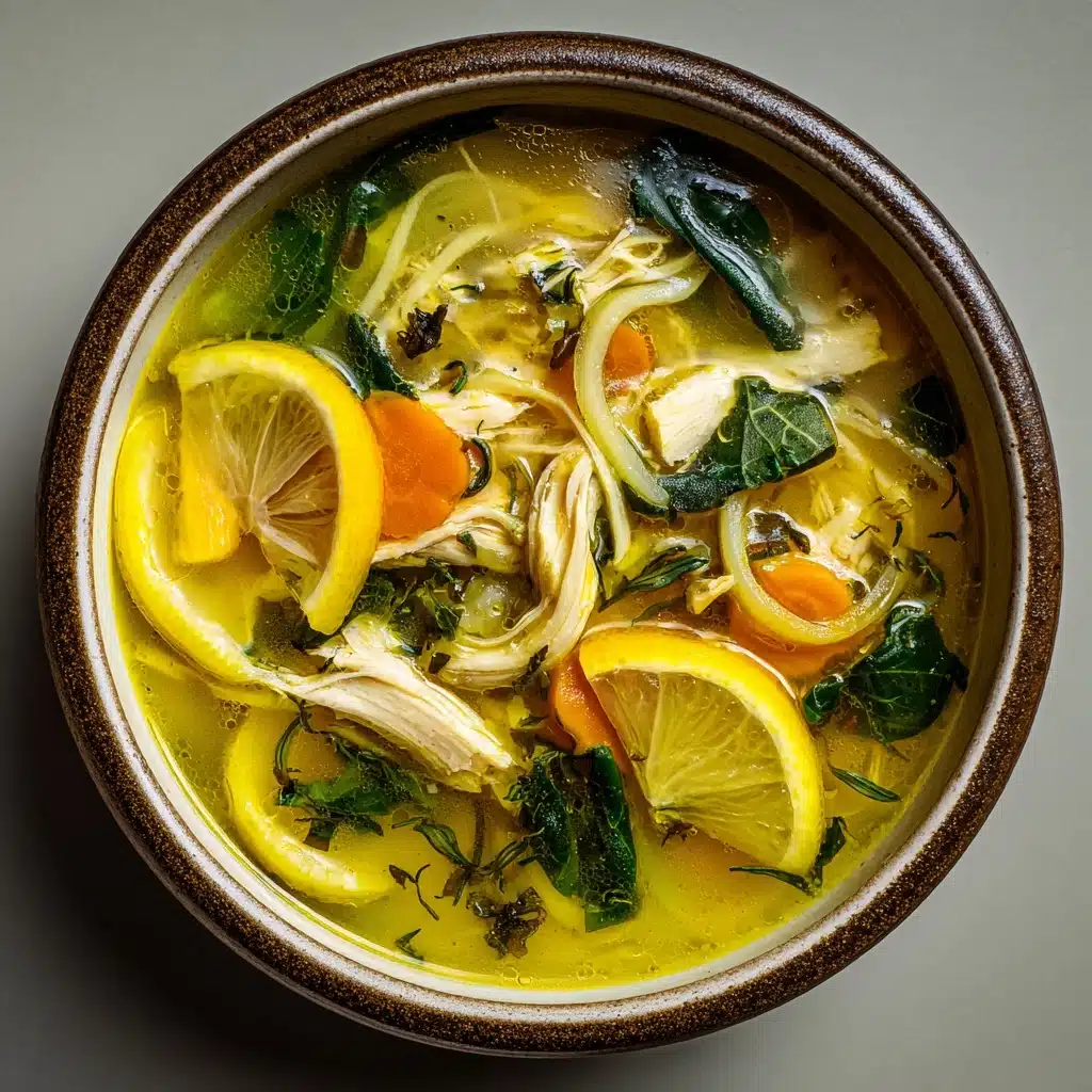 Greek Lemon Chicken Soup (Avgolemono) Recipe - Recipe Image