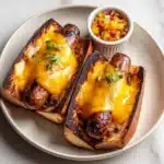 Air Fryer Grilled Cheese Hot Dogs Recipe
