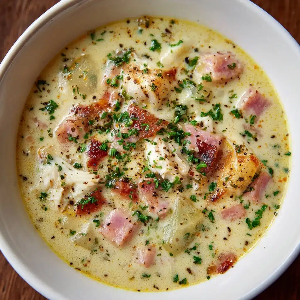 Chicken Cordon Bleu Soup Recipe - Recipe Image