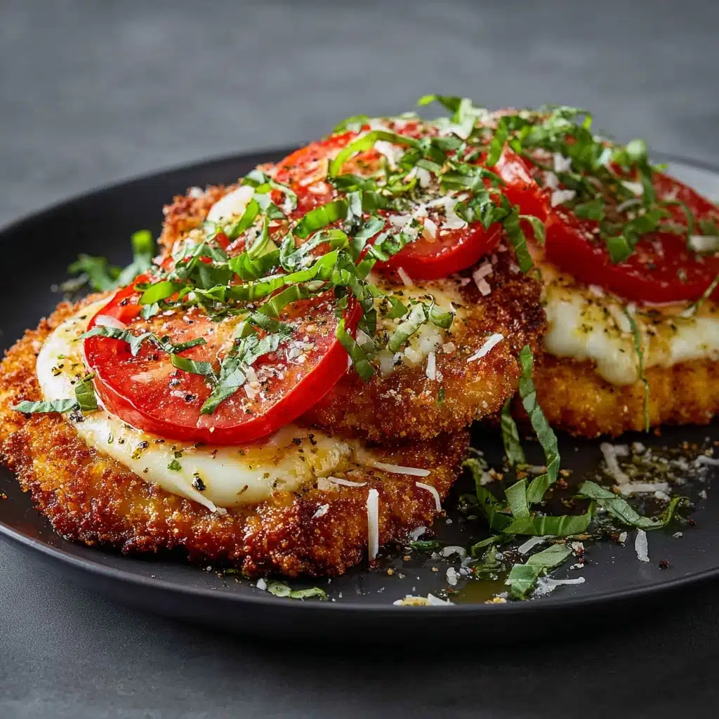 Crispy Chicken Caprese Recipe - Recipe Image