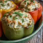 Herb and Cheese Stuffed Bell Peppers Recipe
