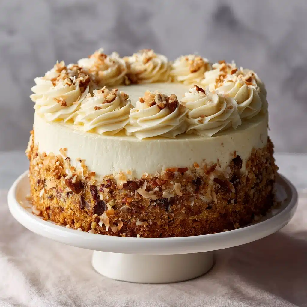Hawaiian Wedding Cake with Whipped Cream Cheese Frosting Recipe
