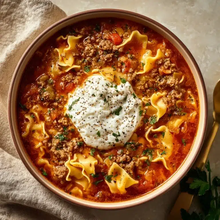 Lasagna Soup Recipe