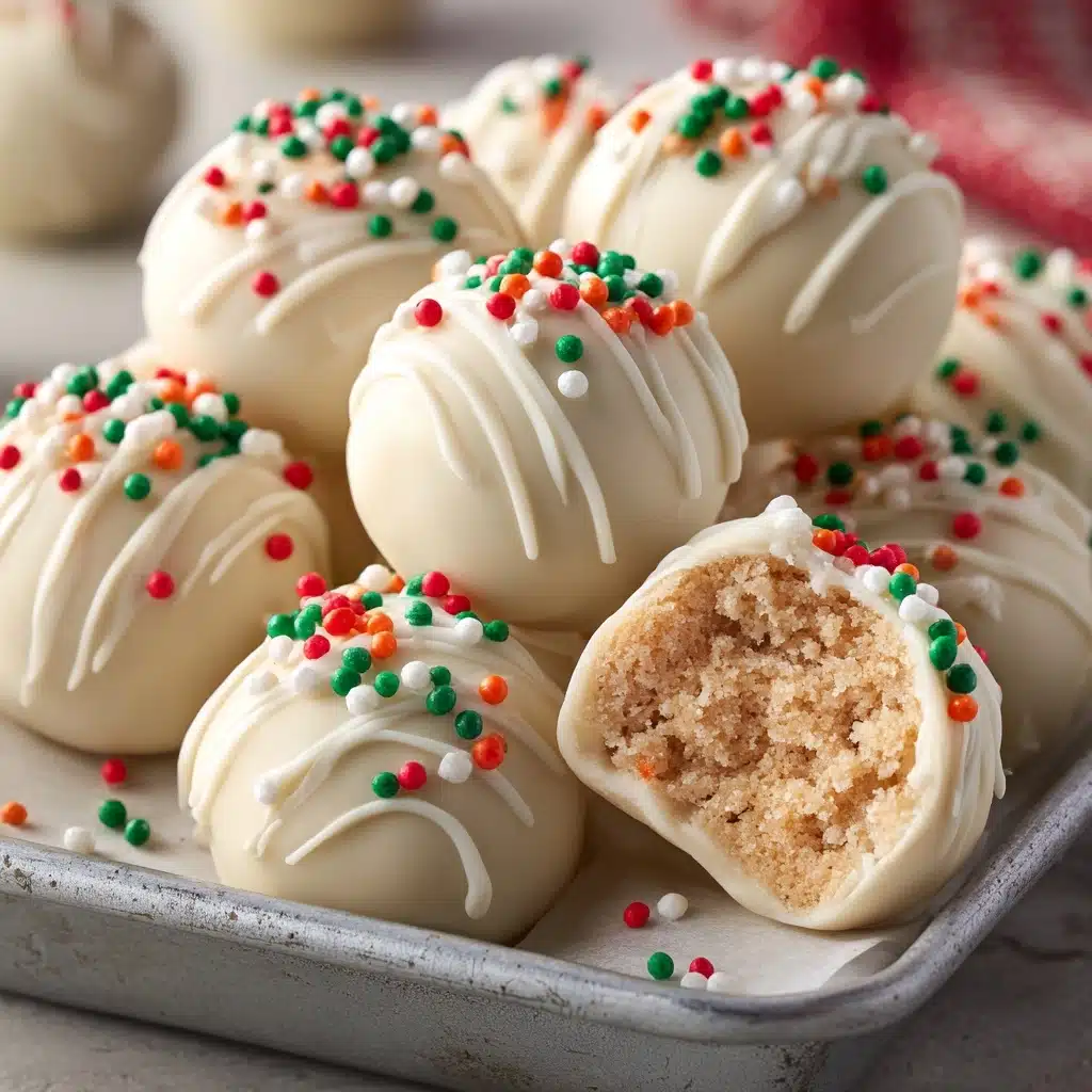 Sugar Cookie Truffles Recipe