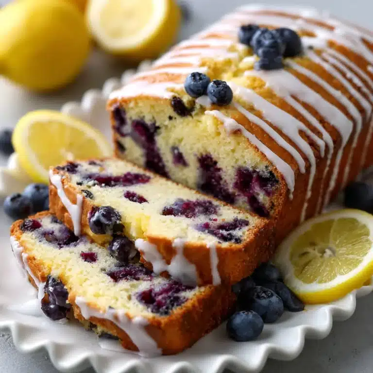 Lemon Blueberry Bread Recipe