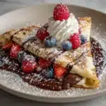 Easy Chocolate Crepes Recipe