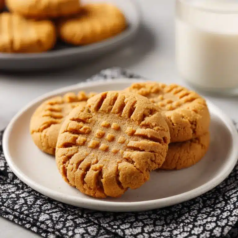 Easy Peanut Butter Cookies Recipe