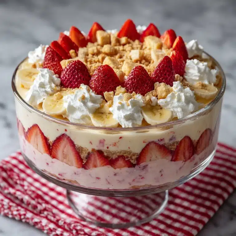 Strawberry Crunch Banana Pudding Recipe