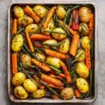 Garlic Herb Roasted Veggies Recipe