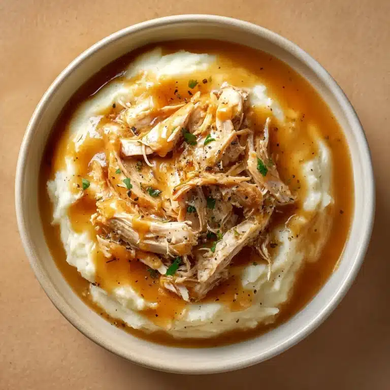 Homestyle Chicken and Gravy Recipe