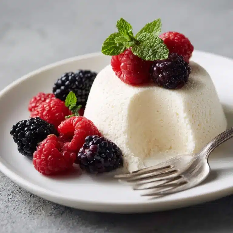 Bavarian Cream and Berries Recipe