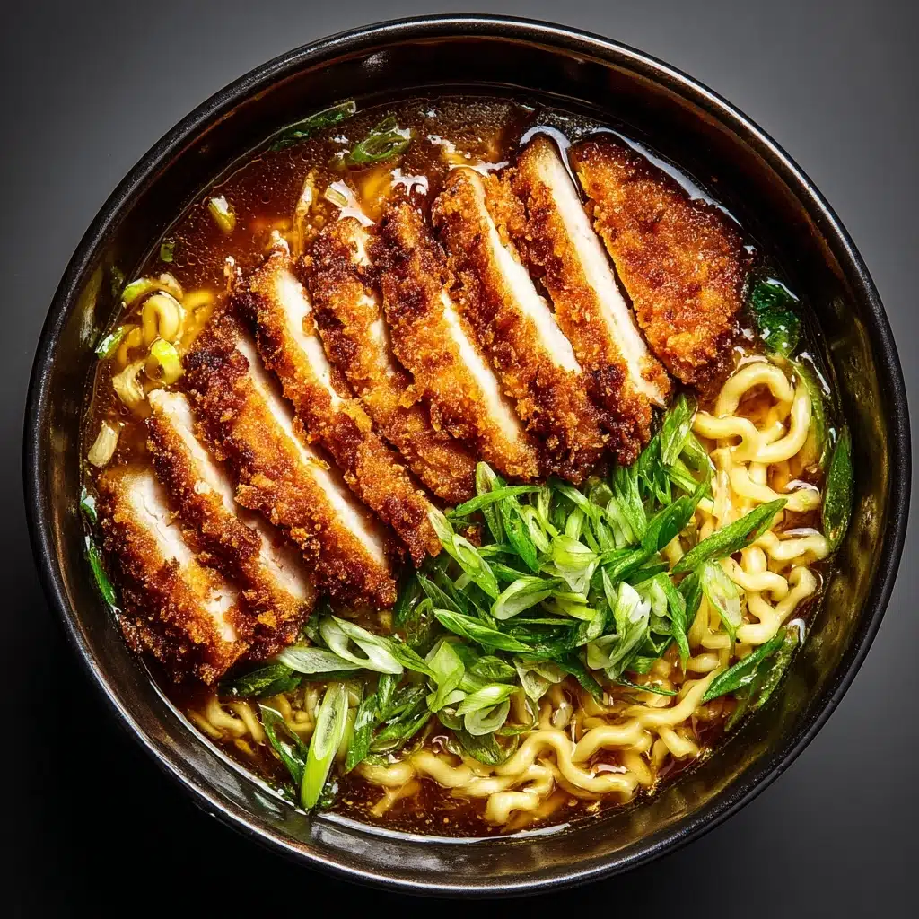 Miso Ramen with Chicken Katsu Recipe - Recipe Image